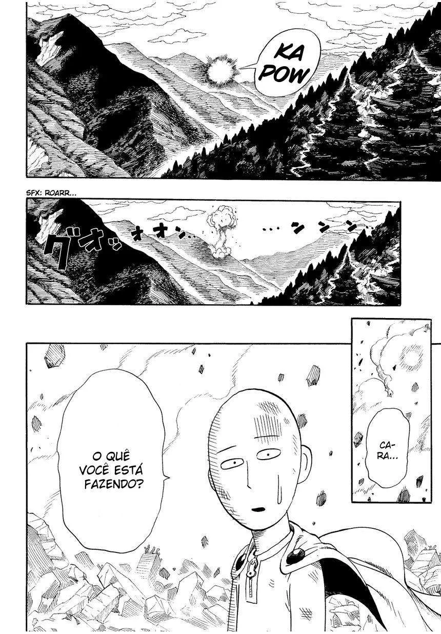 One Punch-Man Capítulo 1 – Um Soco