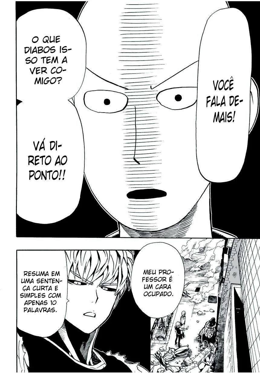 One Punch-Man Capítulo 1 – Um Soco