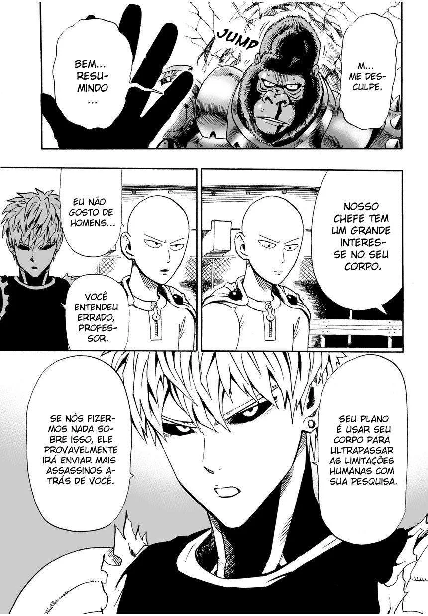 One Punch-Man Capítulo 1 – Um Soco