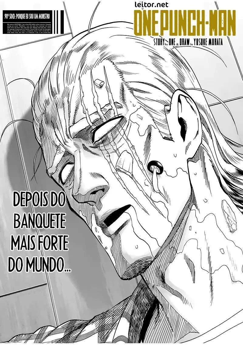 One Punch-Man Capítulo 1 – Um Soco
