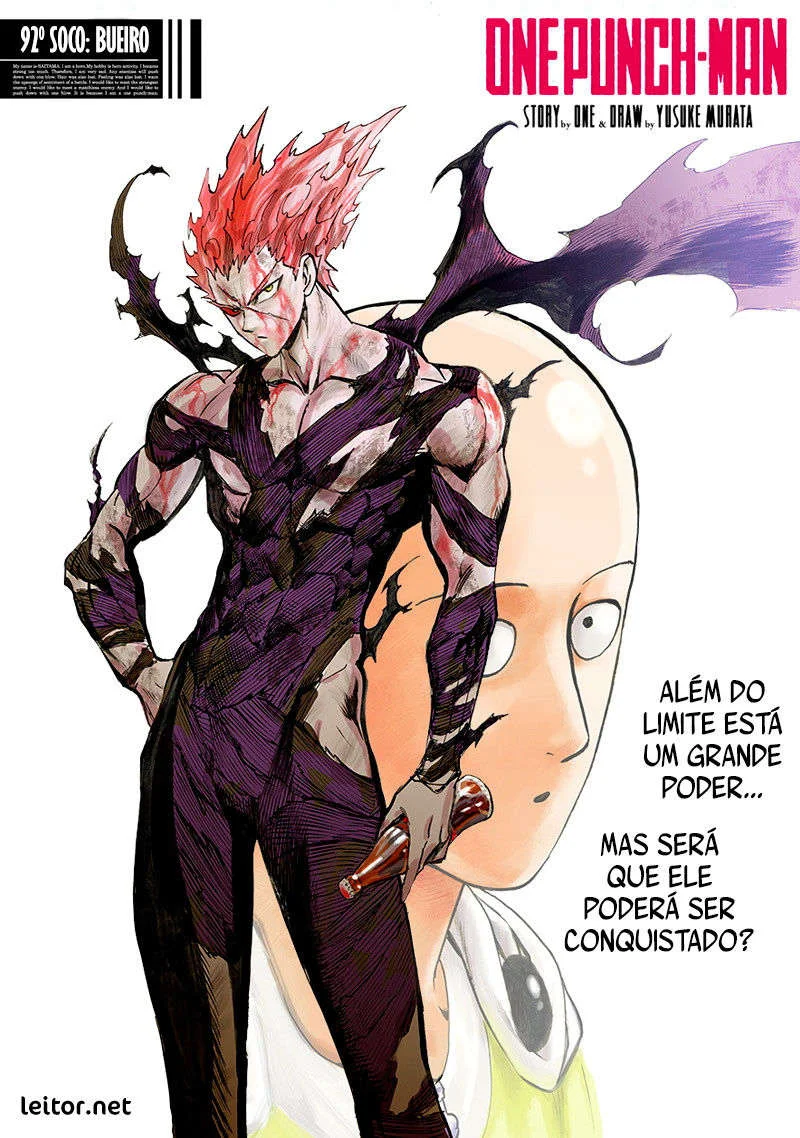 One Punch-Man Capítulo 1 – Um Soco