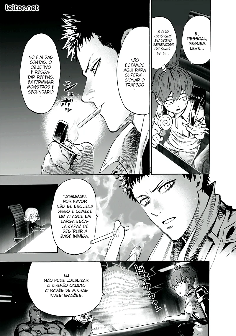 One Punch-Man Capítulo 1 – Um Soco