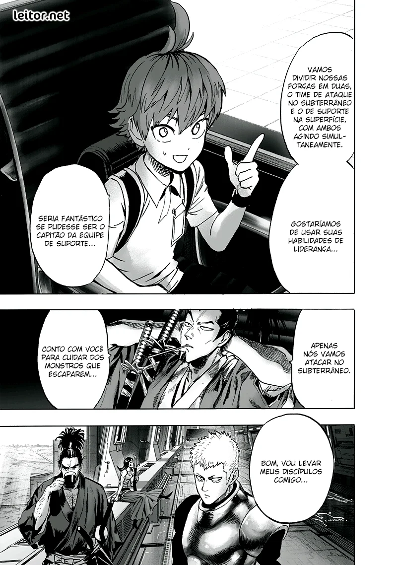 One Punch-Man Capítulo 1 – Um Soco