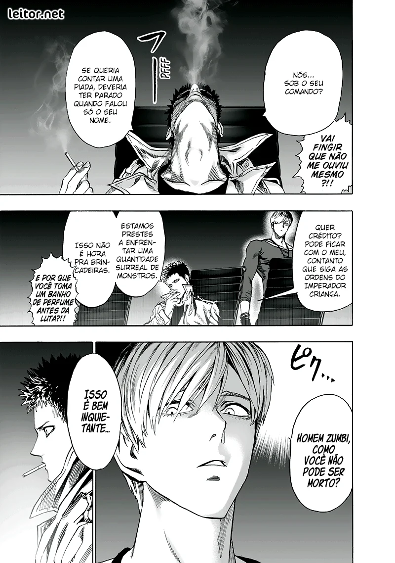 One Punch-Man Capítulo 1 – Um Soco