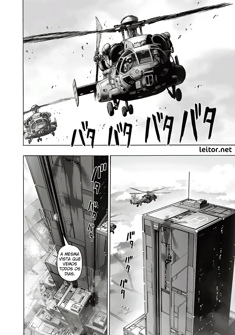 One Punch-Man Capítulo 1 – Um Soco