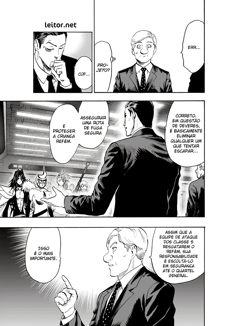 One Punch-Man Capítulo 1 – Um Soco