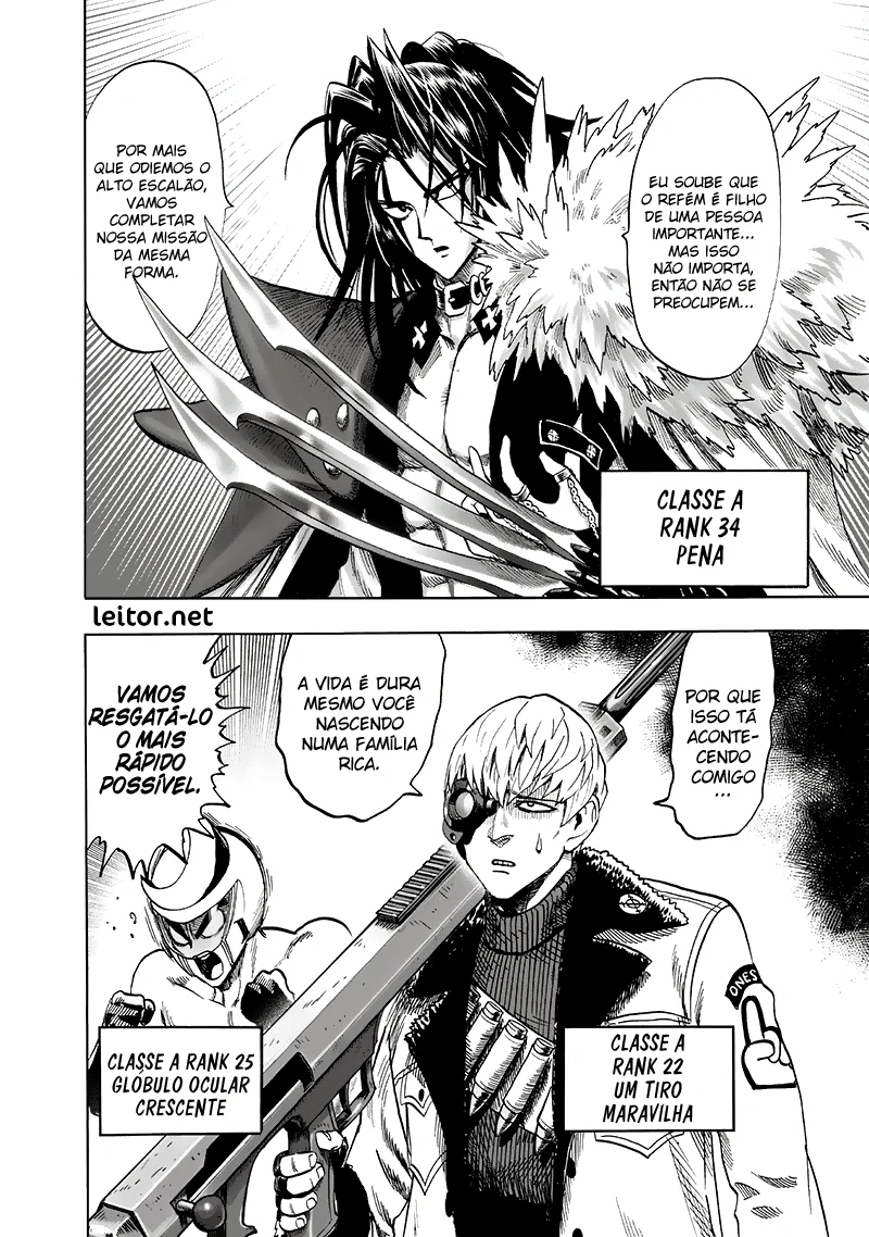 One Punch-Man Capítulo 1 – Um Soco