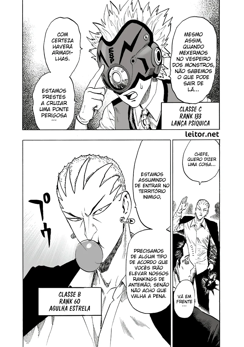 One Punch-Man Capítulo 1 – Um Soco