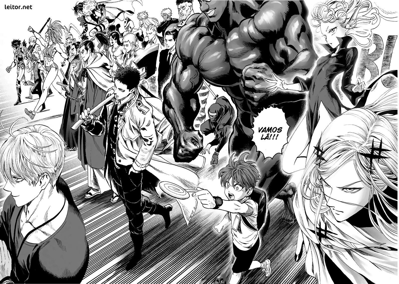 One Punch-Man Capítulo 1 – Um Soco