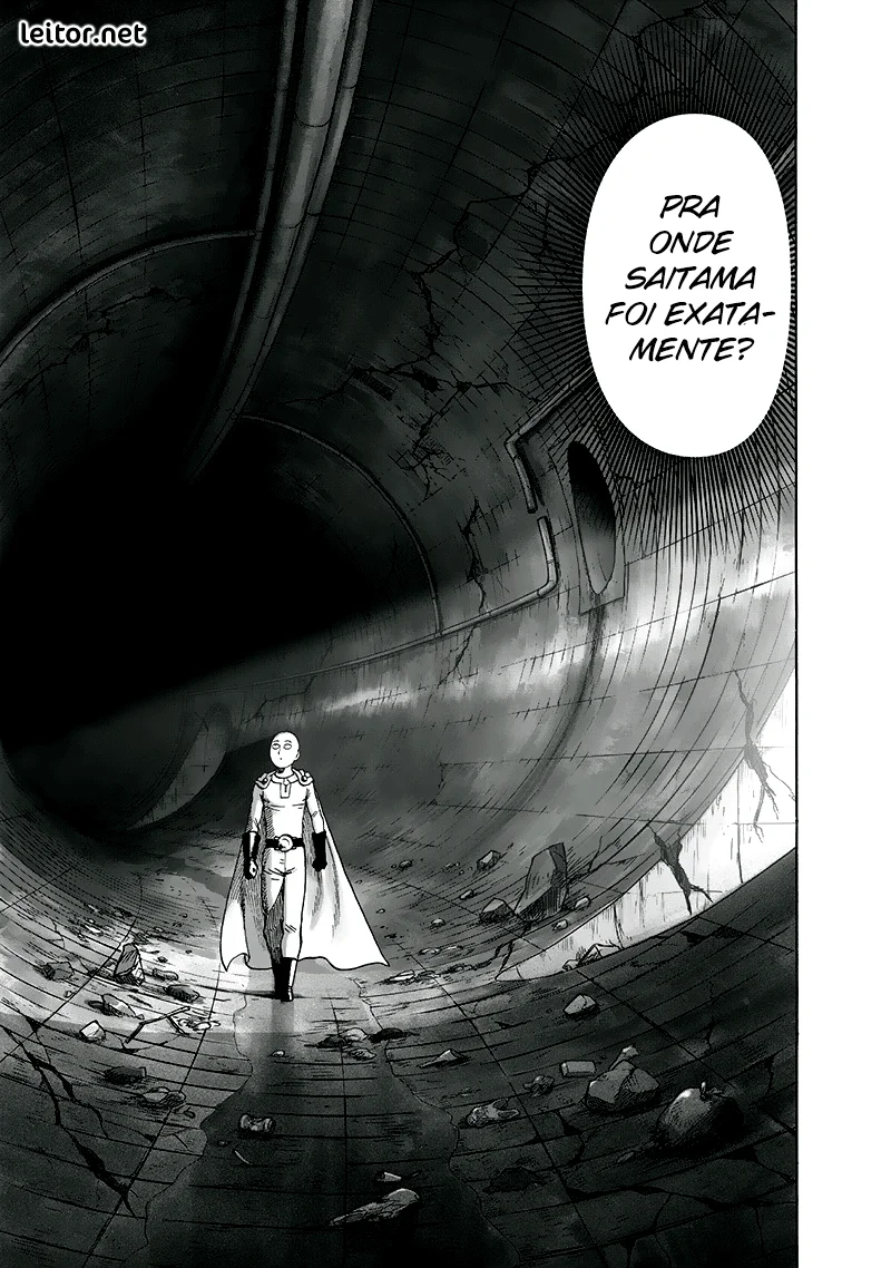 One Punch-Man Capítulo 1 – Um Soco