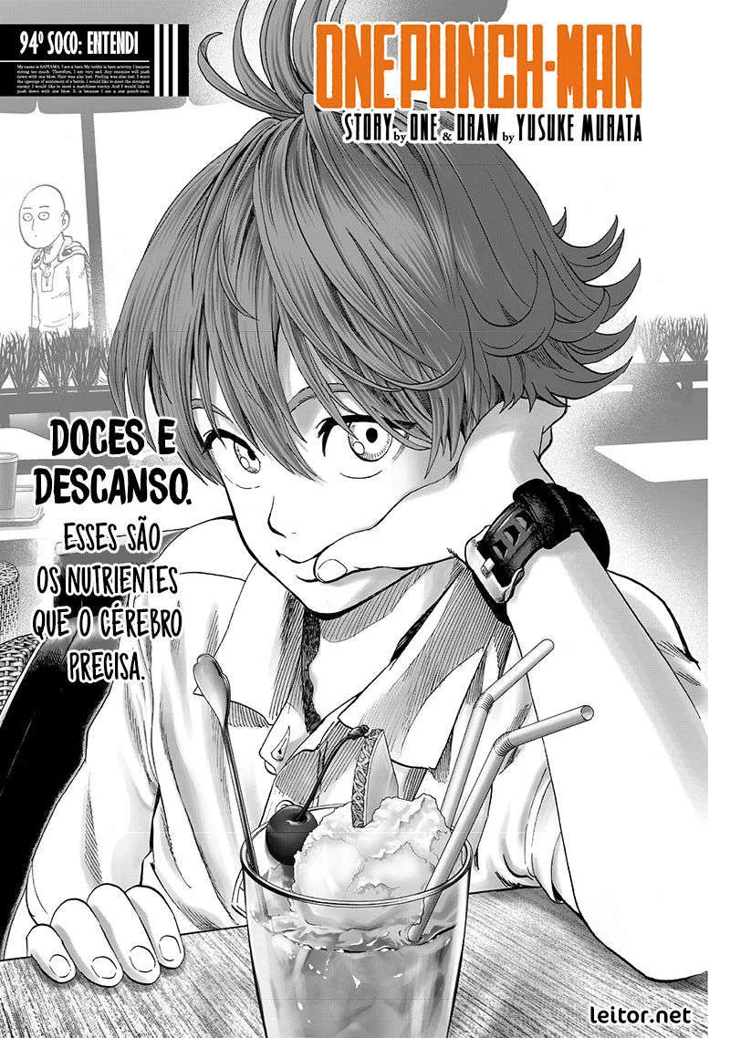 One Punch-Man Capítulo 1 – Um Soco