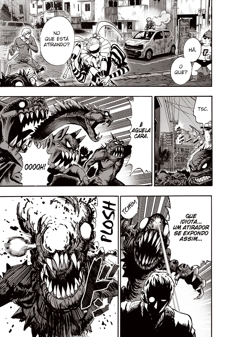 One Punch-Man Capítulo 1 – Um Soco