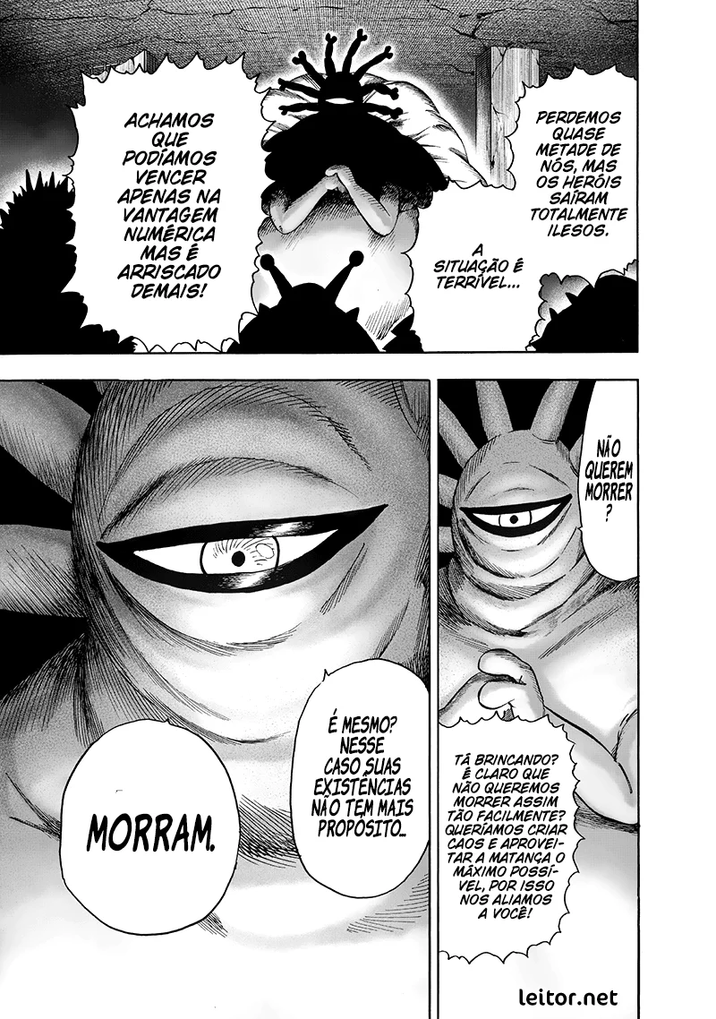One Punch-Man Capítulo 1 – Um Soco