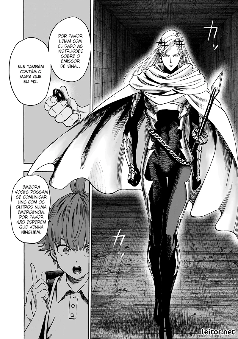 One Punch-Man Capítulo 1 – Um Soco