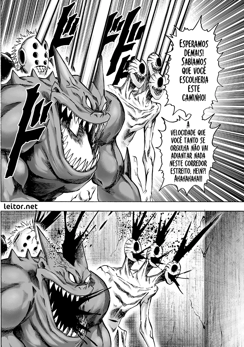 One Punch-Man Capítulo 1 – Um Soco