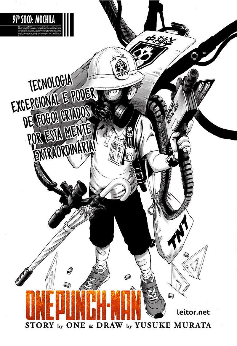 One Punch-Man Capítulo 1 – Um Soco