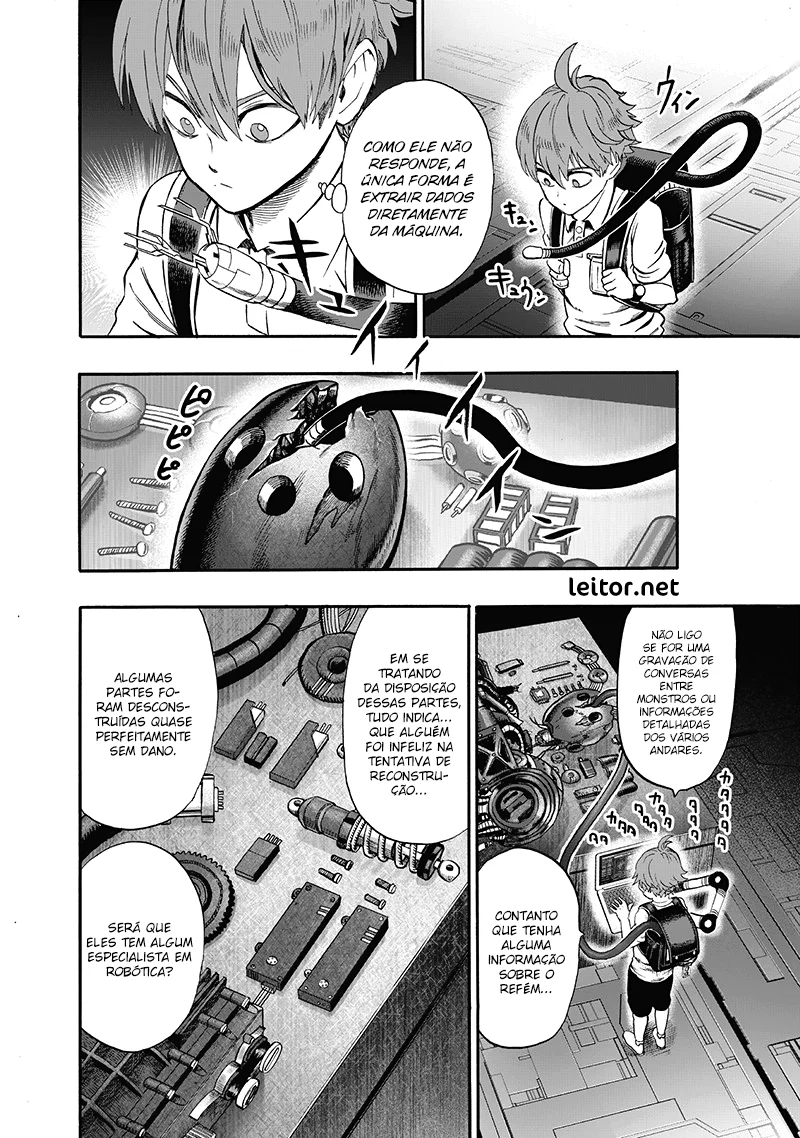 One Punch-Man Capítulo 1 – Um Soco