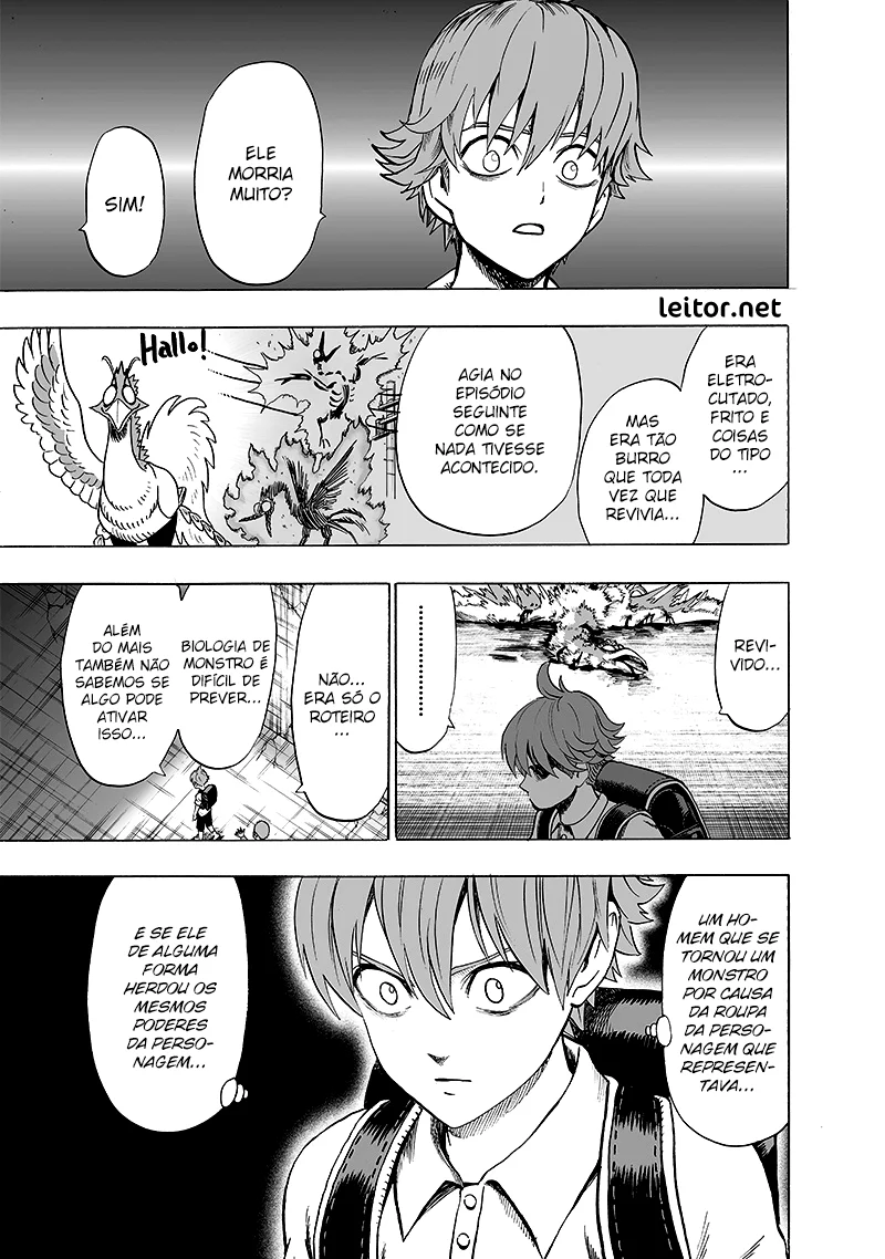 One Punch-Man Capítulo 1 – Um Soco