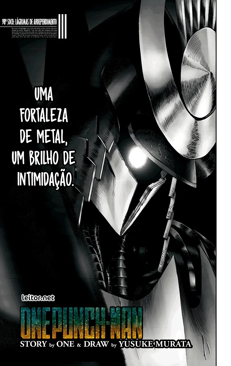 One Punch-Man Capítulo 1 – Um Soco