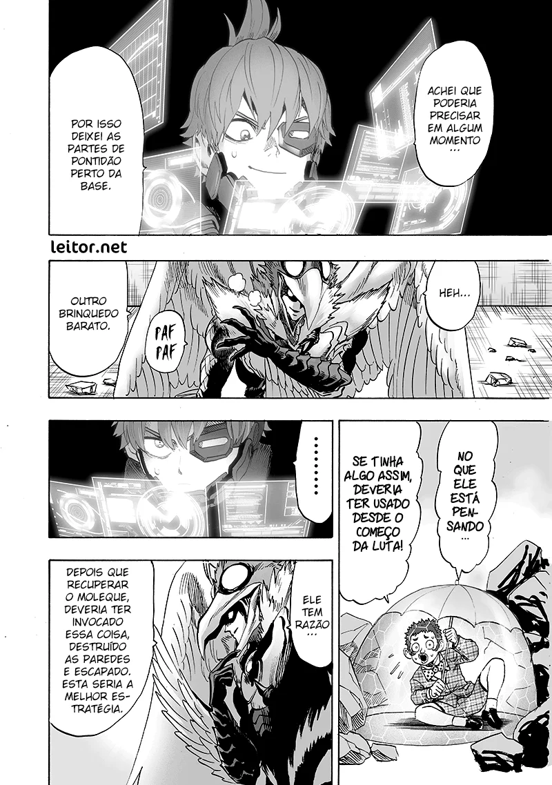 One Punch-Man Capítulo 1 – Um Soco