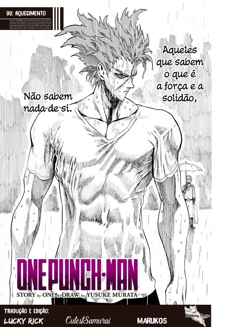 One Punch-Man Capítulo 1 – Um Soco