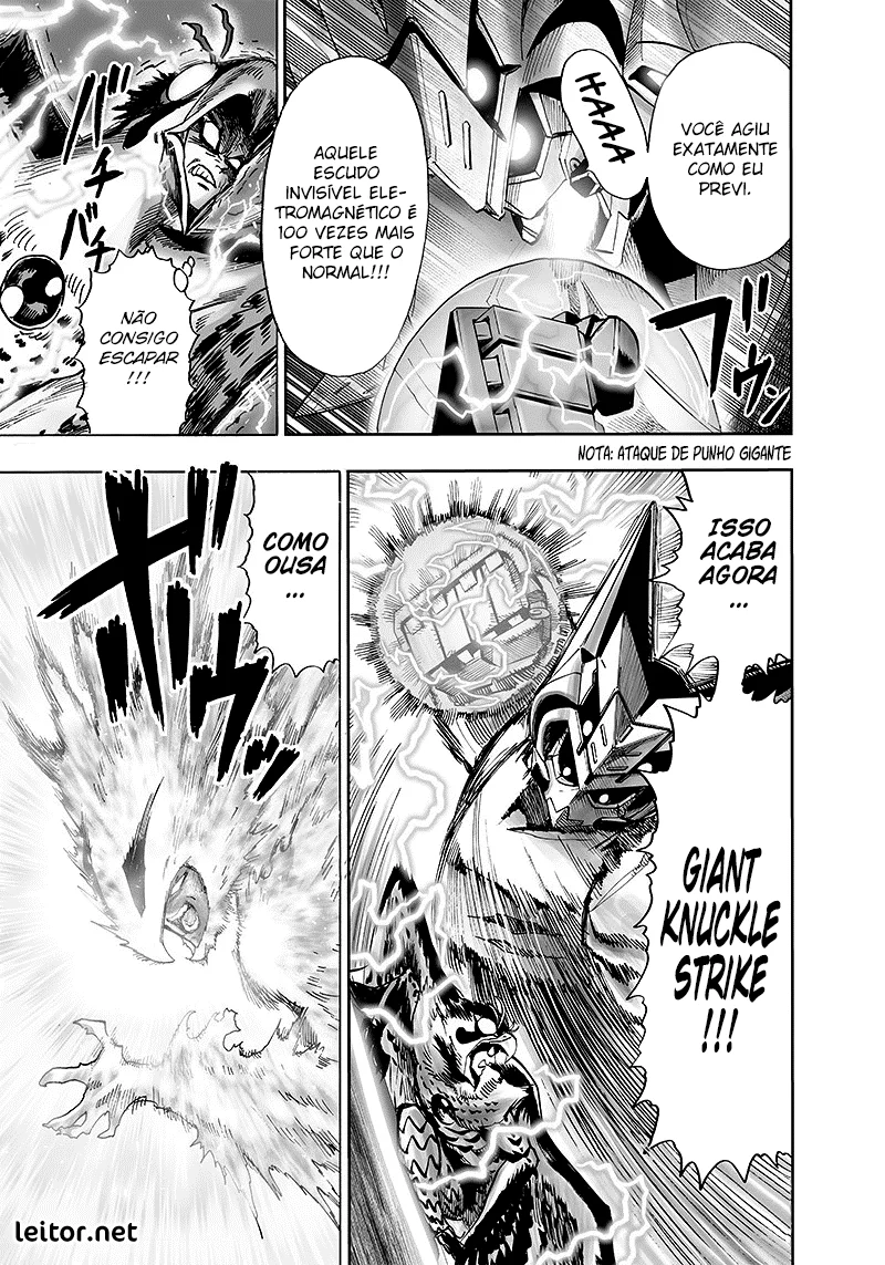 One Punch-Man Capítulo 1 – Um Soco