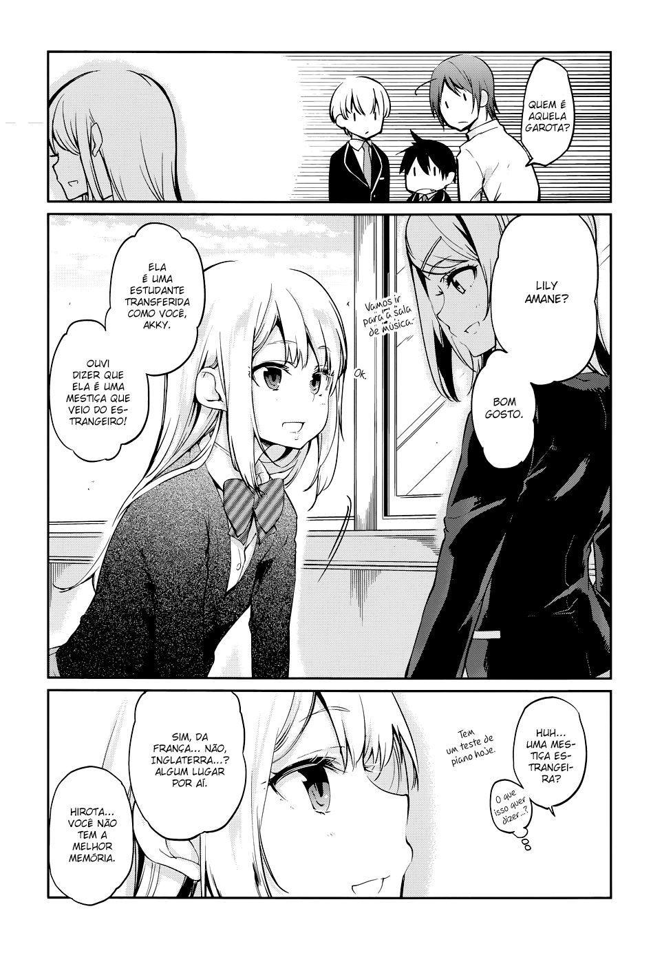 Oroka na Tenshi wa Akuma to Odoru Capítulo 1
