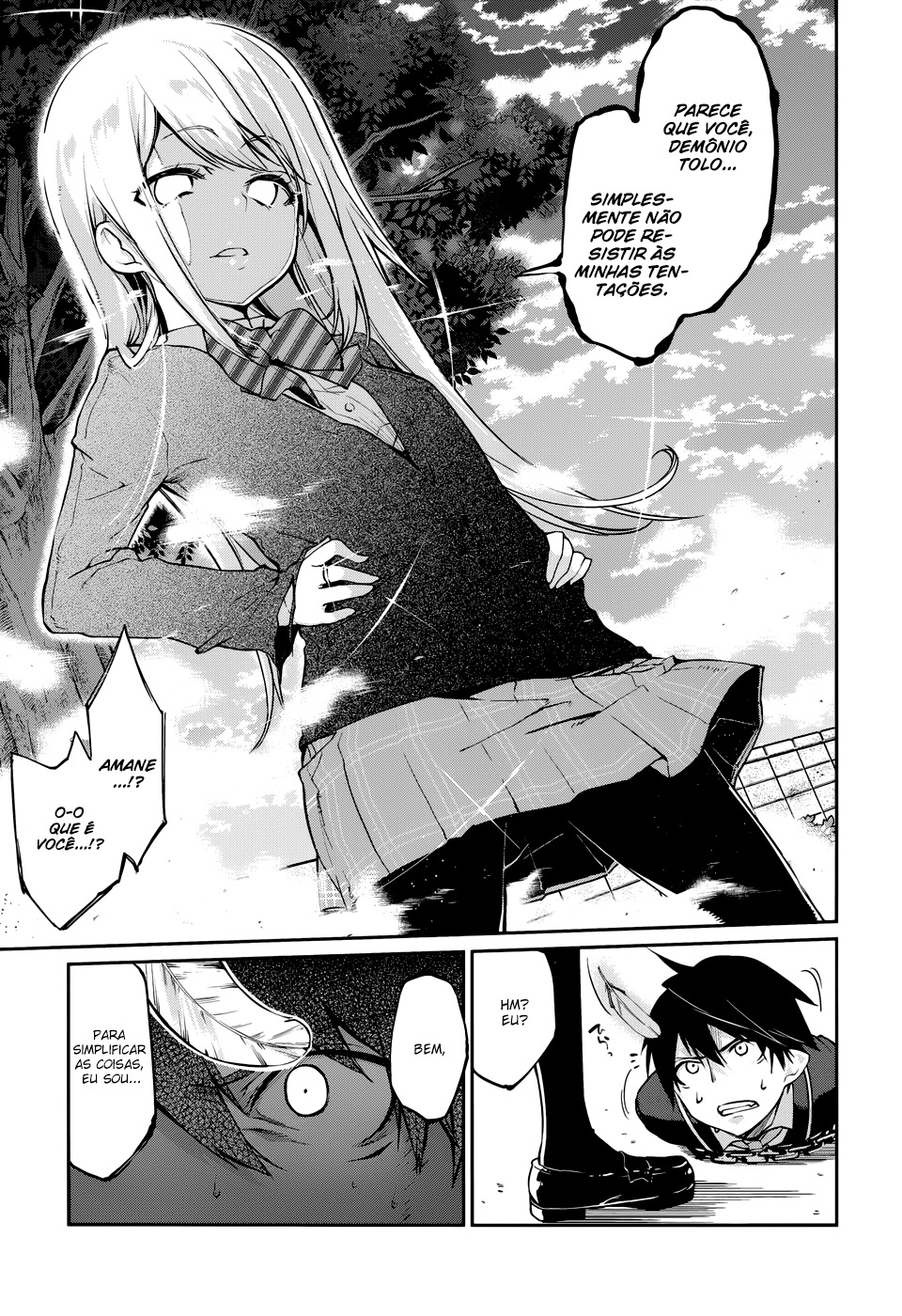 Oroka na Tenshi wa Akuma to Odoru Capítulo 1