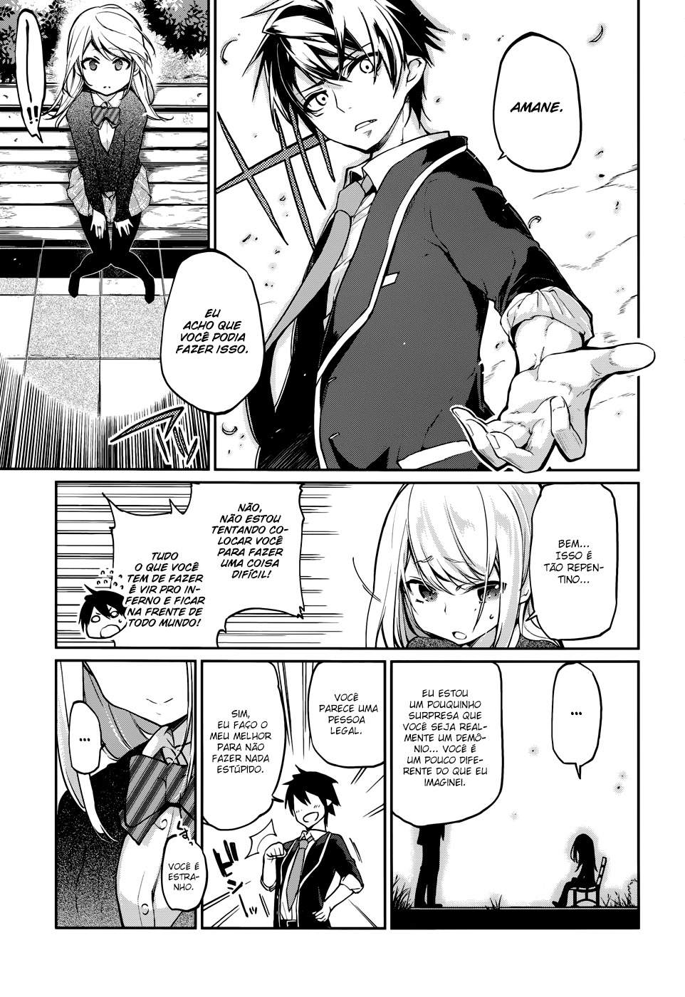 Oroka na Tenshi wa Akuma to Odoru Capítulo 1