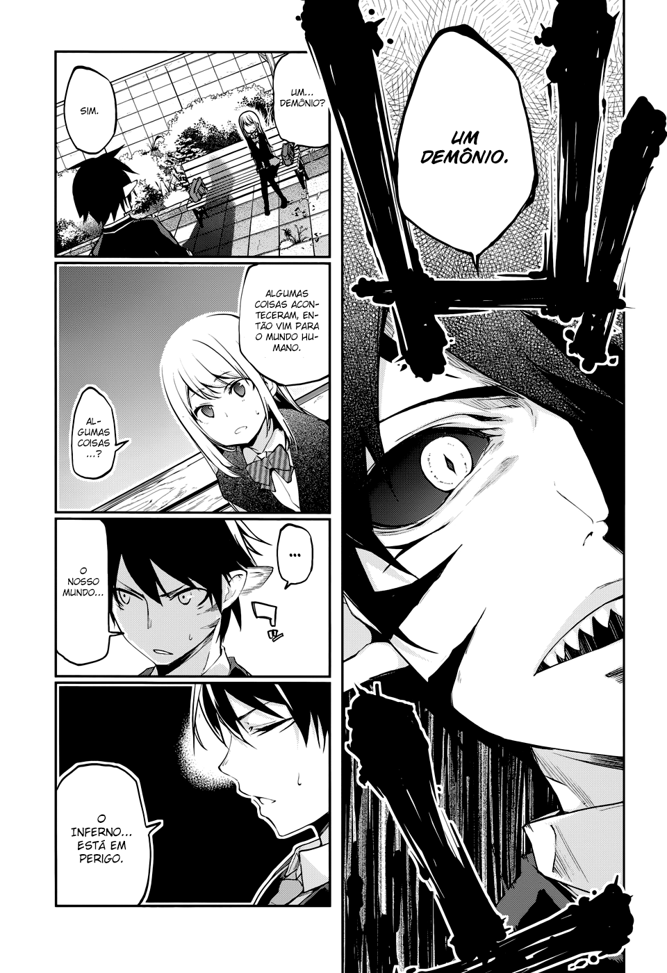 Oroka na Tenshi wa Akuma to Odoru Capítulo 1