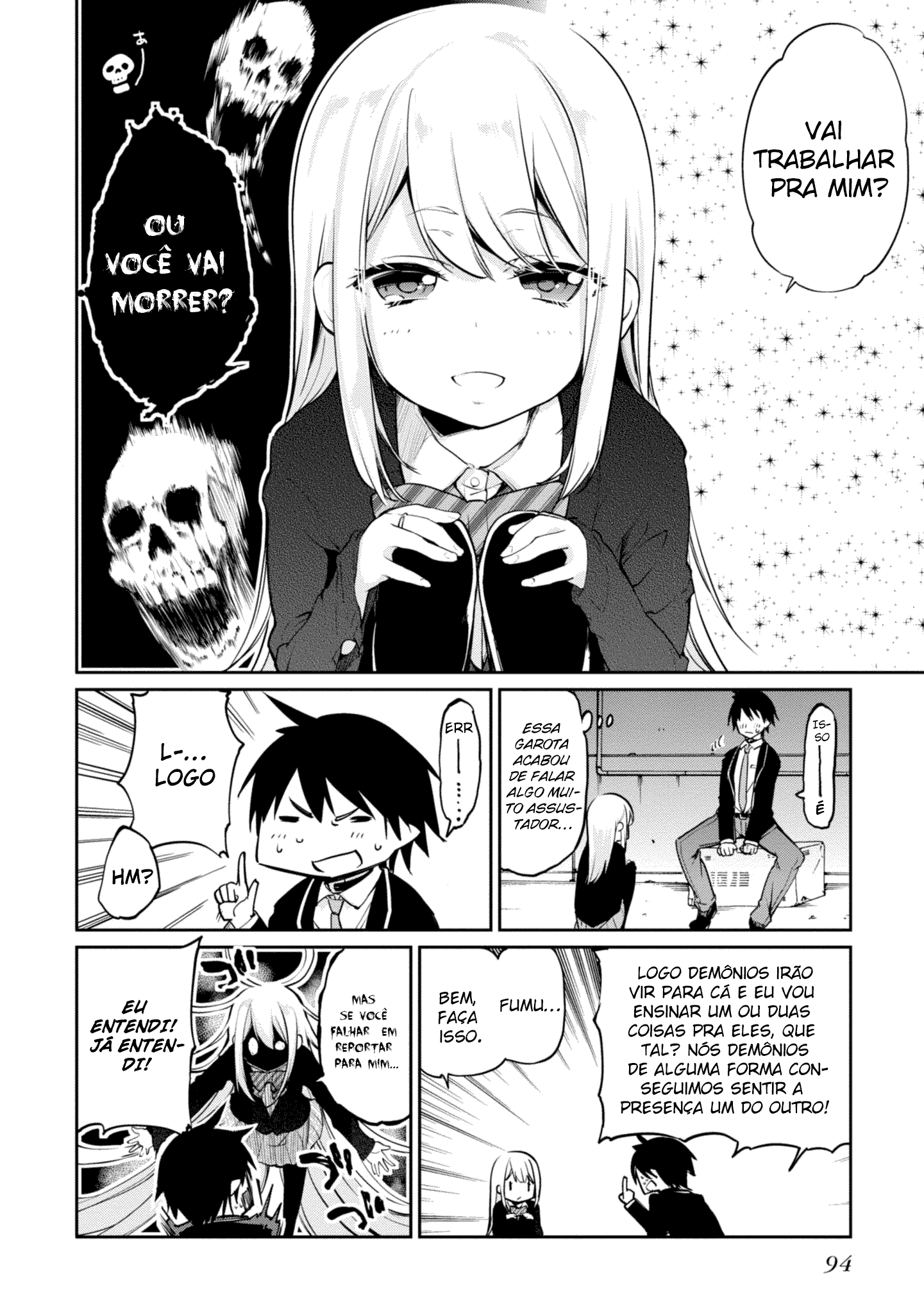 Oroka na Tenshi wa Akuma to Odoru Capítulo 1