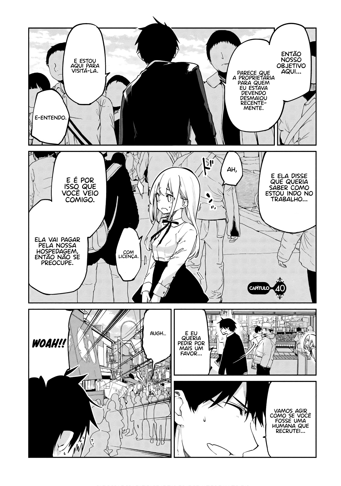 Oroka na Tenshi wa Akuma to Odoru Capítulo 1