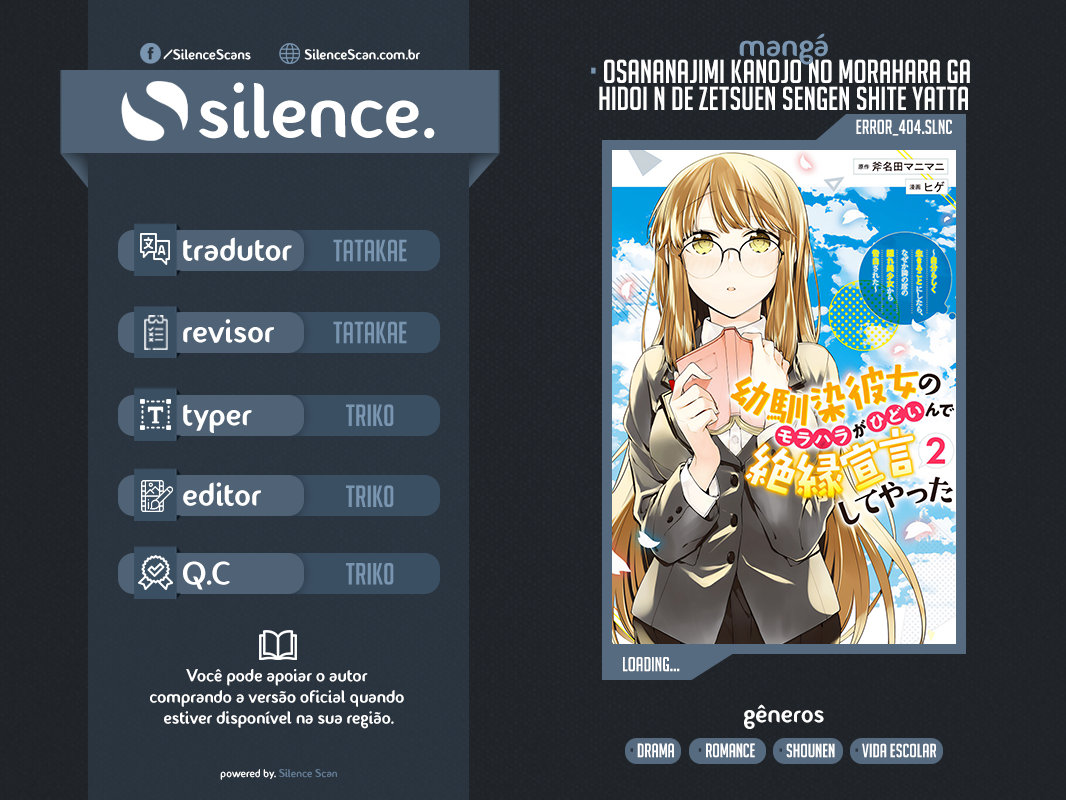 Osananajimi Kanojo no Morahara ga Hidoi n de Zetsuen Sengen Shite Yatta Capítulo 1
