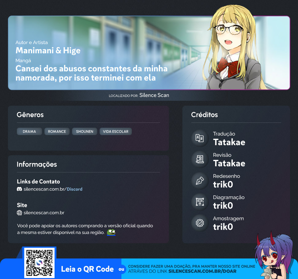 Osananajimi Kanojo no Morahara ga Hidoi n de Zetsuen Sengen Shite Yatta Capítulo 1
