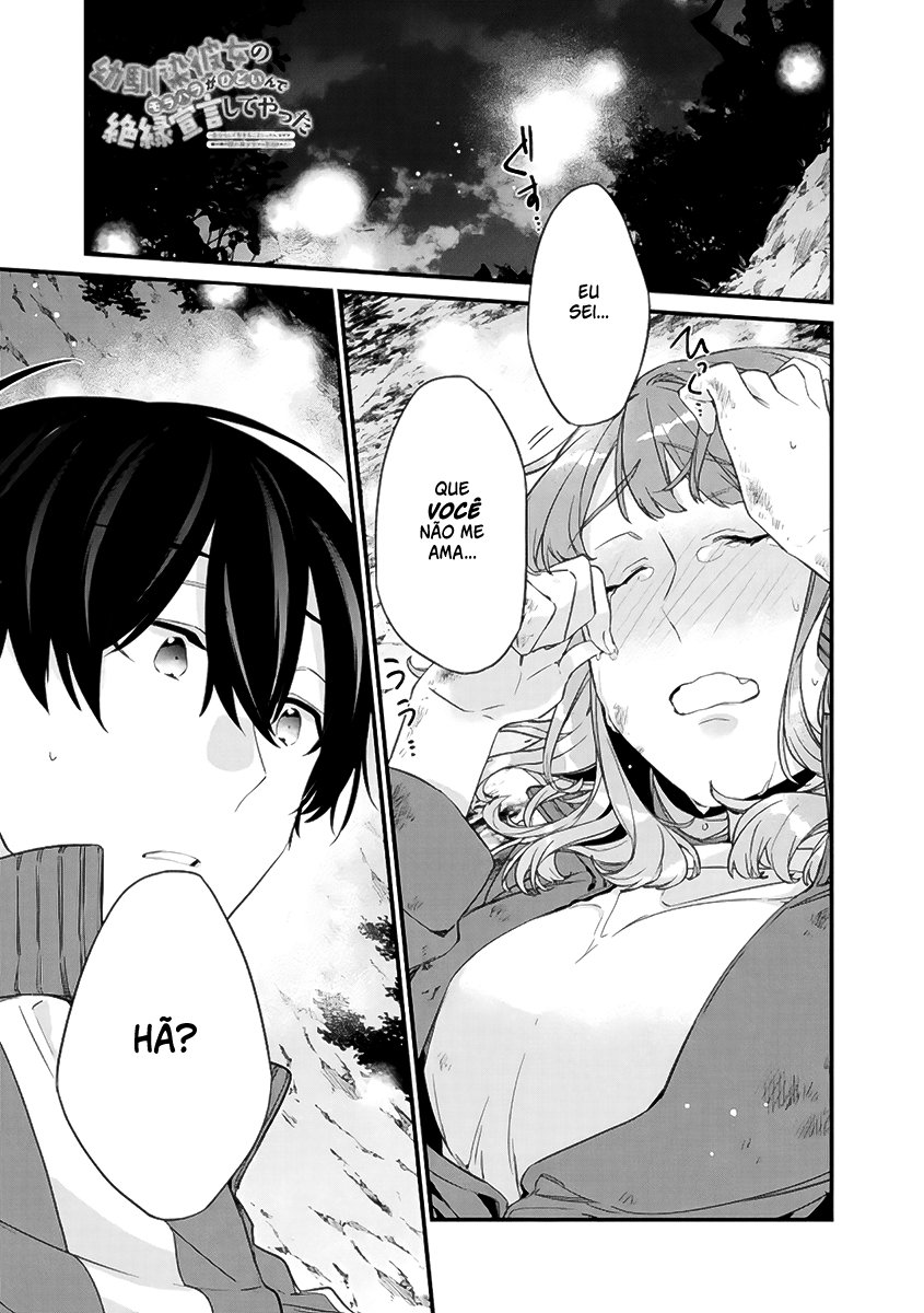 Osananajimi Kanojo no Morahara ga Hidoi n de Zetsuen Sengen Shite Yatta Capítulo 1