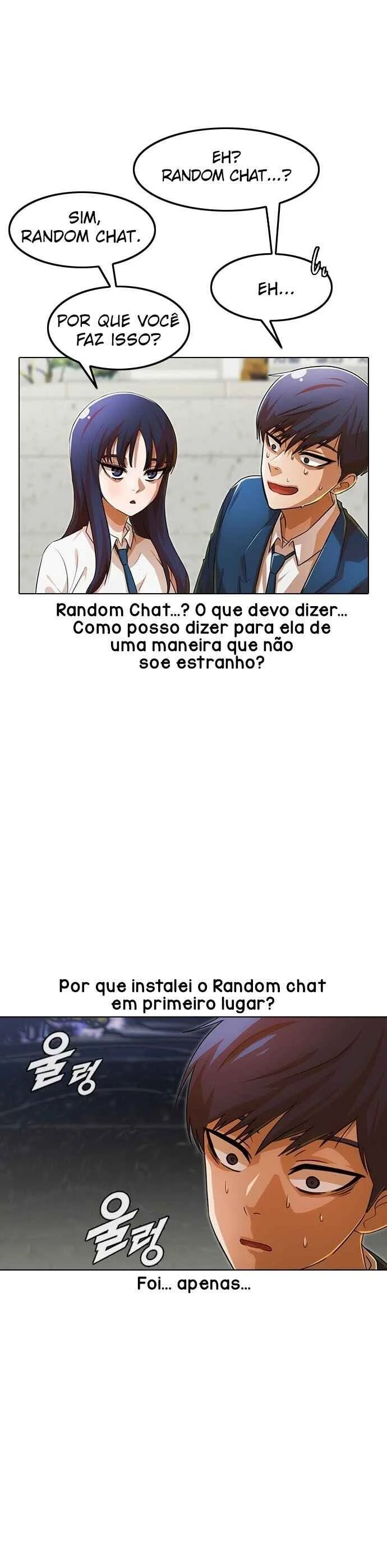 Random Chat Capítulo 1 – Otakus, Gyarus, e Kiramon