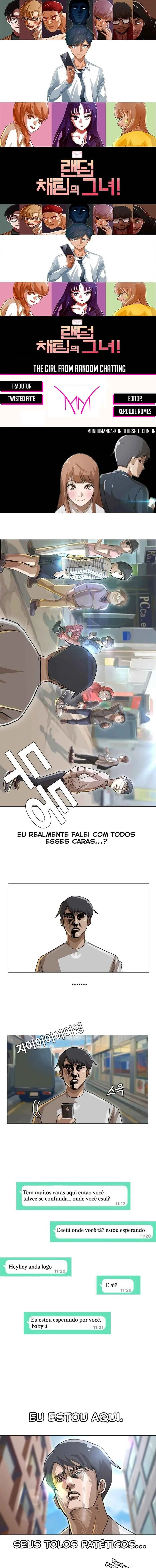 Random Chat Capítulo 1 – Otakus, Gyarus, e Kiramon