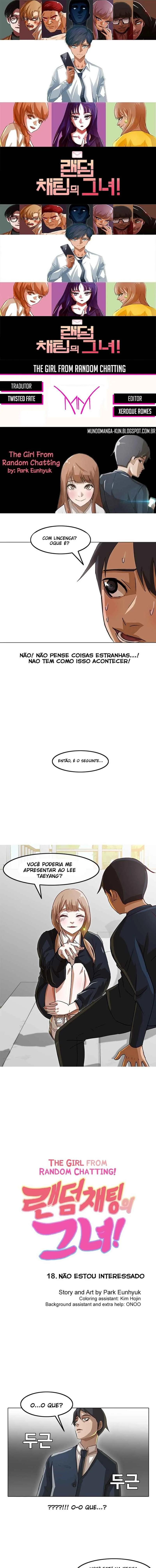 Random Chat Capítulo 1 – Otakus, Gyarus, e Kiramon