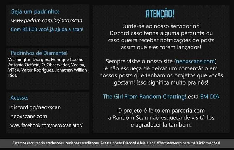 Random Chat Capítulo 1 – Otakus, Gyarus, e Kiramon