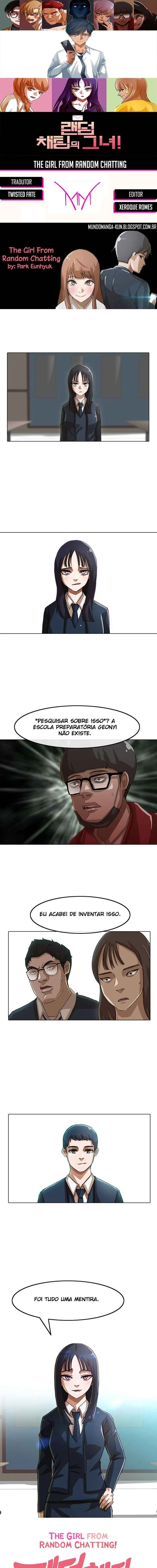 Random Chat Capítulo 1 – Otakus, Gyarus, e Kiramon