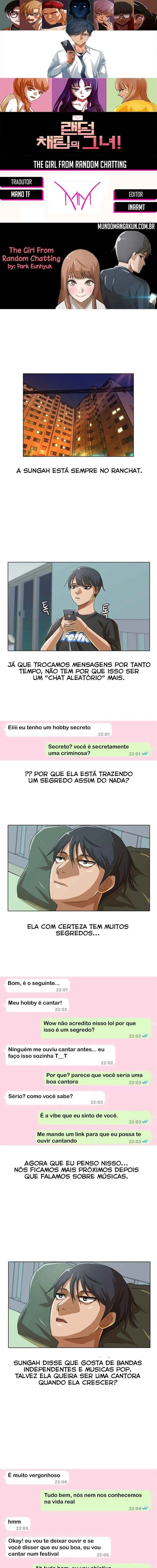 Random Chat Capítulo 1 – Otakus, Gyarus, e Kiramon