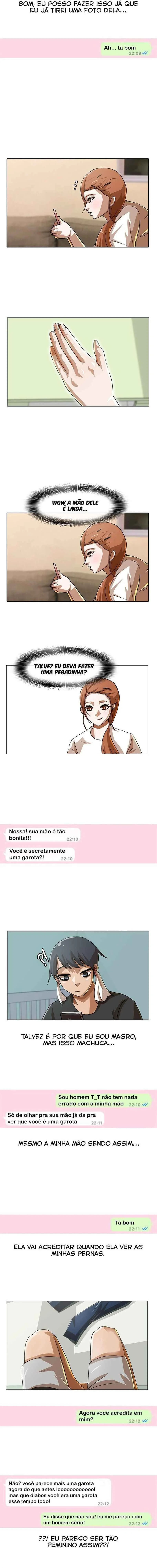 Random Chat Capítulo 1 – Otakus, Gyarus, e Kiramon