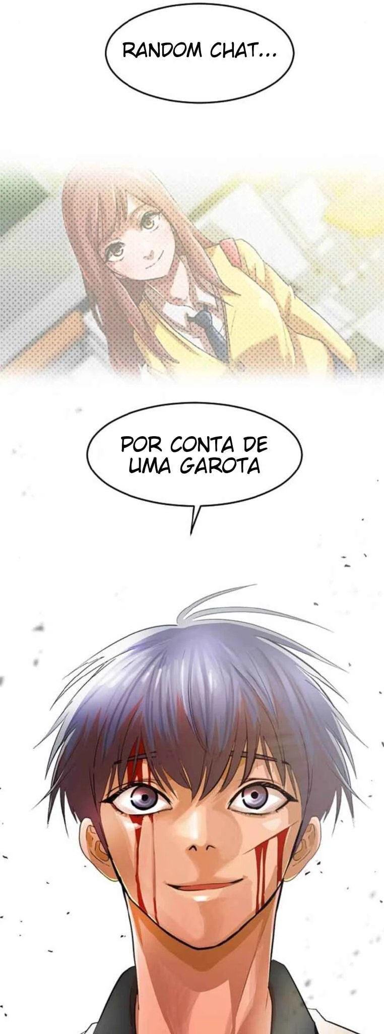 Random Chat Capítulo 1 – Otakus, Gyarus, e Kiramon