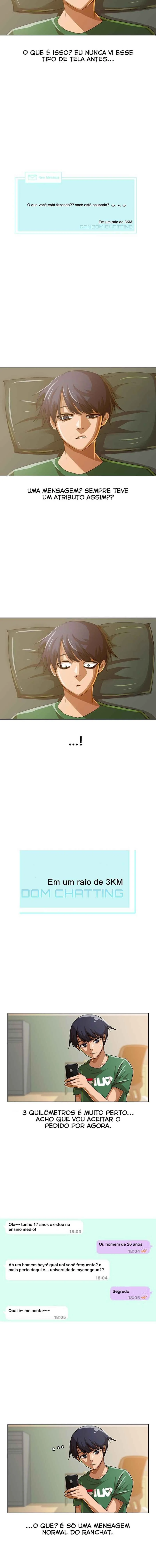 Random Chat Capítulo 1 – Otakus, Gyarus, e Kiramon