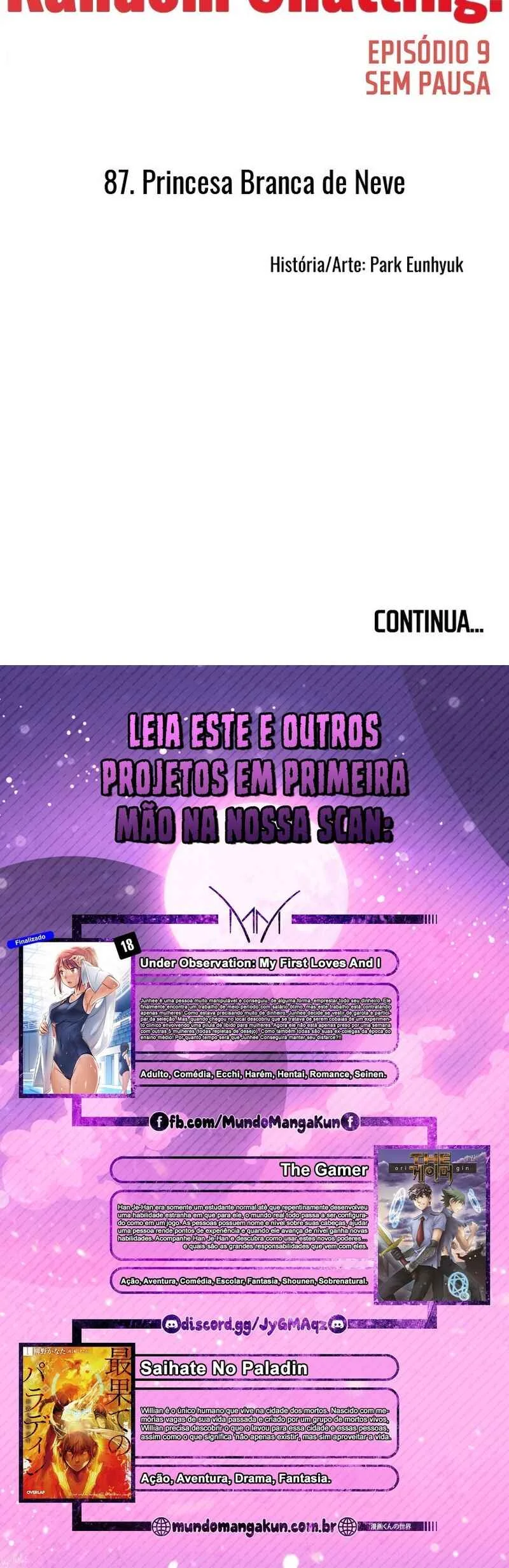 Random Chat Capítulo 1 – Otakus, Gyarus, e Kiramon