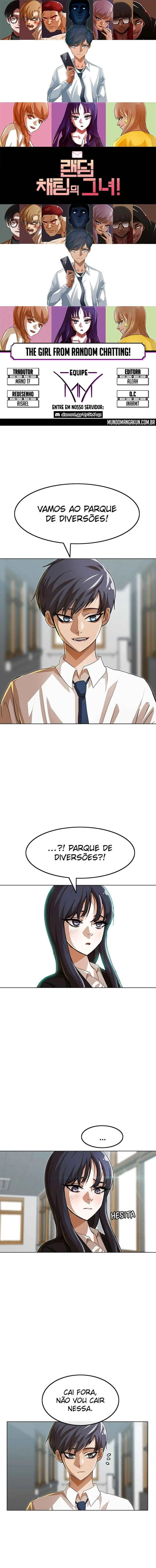 Random Chat Capítulo 1 – Otakus, Gyarus, e Kiramon