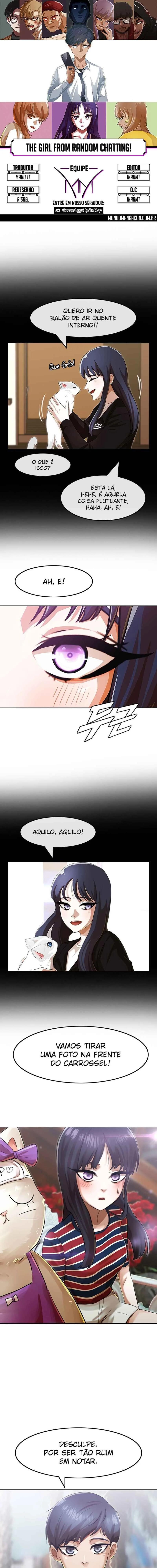 Random Chat Capítulo 1 – Otakus, Gyarus, e Kiramon