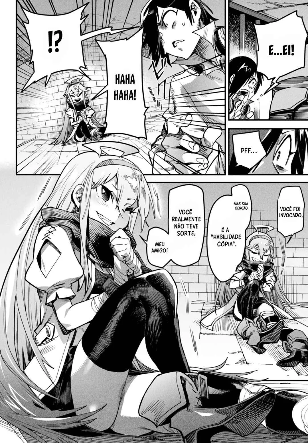 Reincarnation Coliseum: The Weakest Skill Conquers the Strongest Women and Creates a Harem Capítulo 1 – Minha Habilidade é a Mais Fraca?