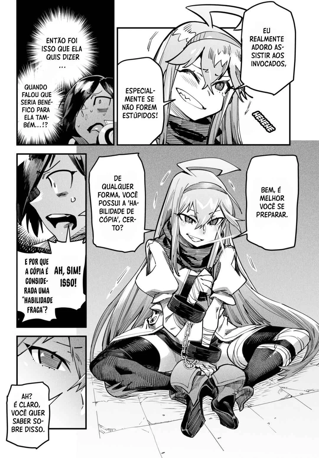 Reincarnation Coliseum: The Weakest Skill Conquers the Strongest Women and Creates a Harem Capítulo 1 – Minha Habilidade é a Mais Fraca?