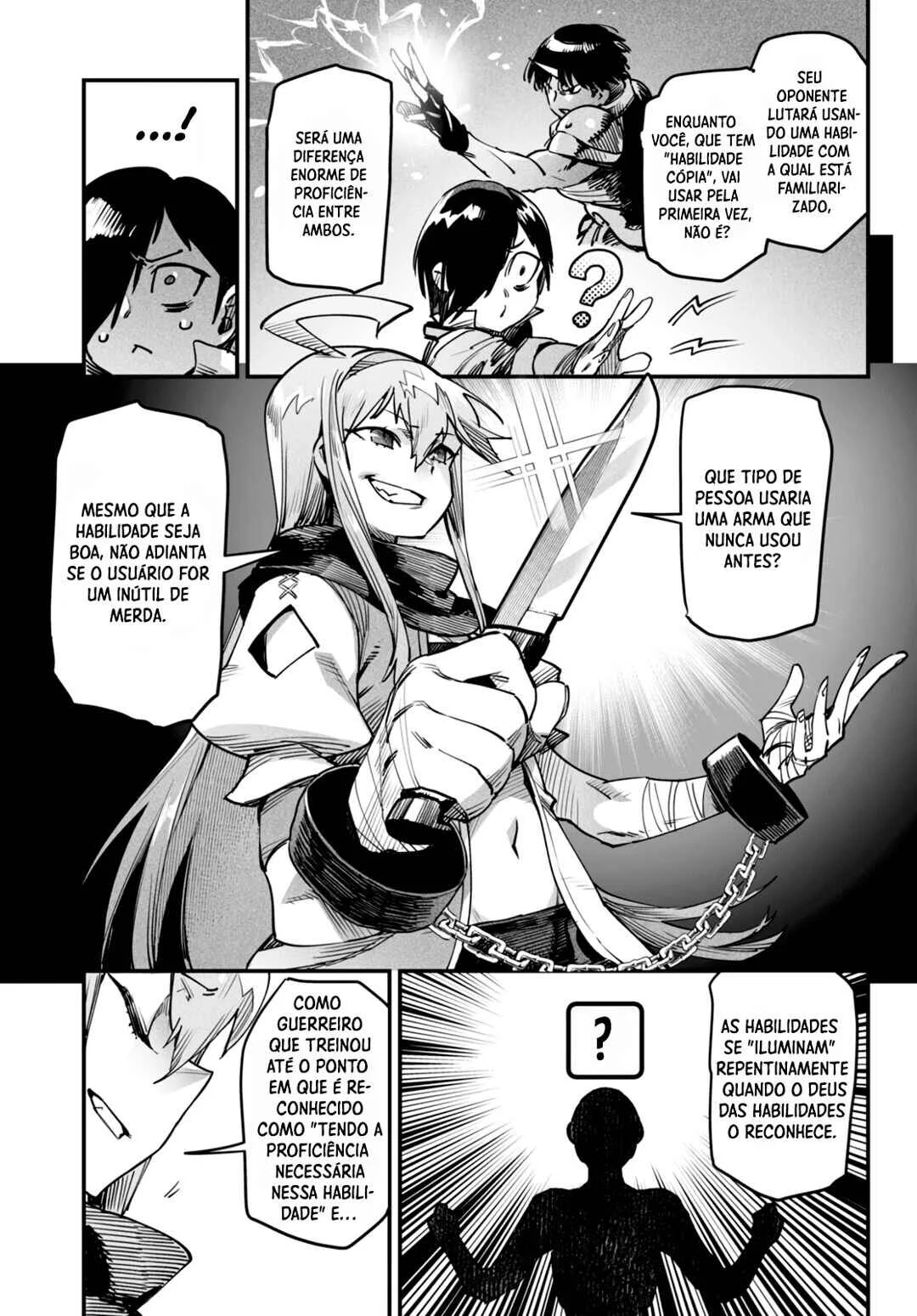 Reincarnation Coliseum: The Weakest Skill Conquers the Strongest Women and Creates a Harem Capítulo 1 – Minha Habilidade é a Mais Fraca?